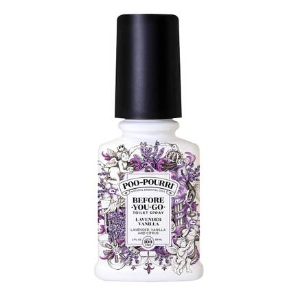 PooPourri Lavender Vanilla 2oz boxed Lavender + Vanilla + Citrus