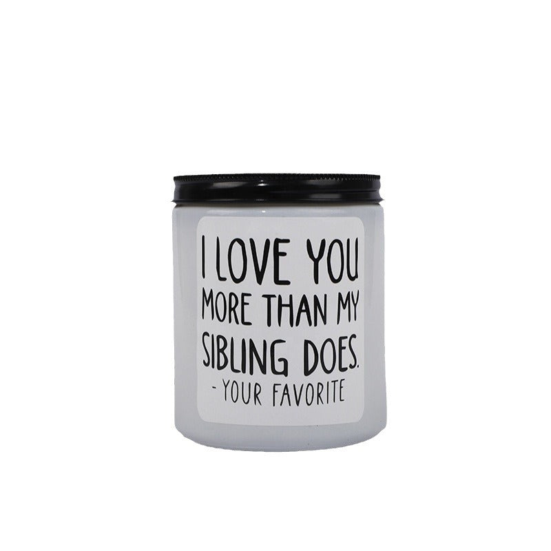 Custom Lavender Scented Soy Candle in Glass Cup